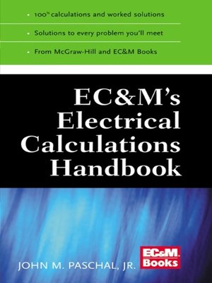 cover image of EC & M's Electrical Calculations Handbook